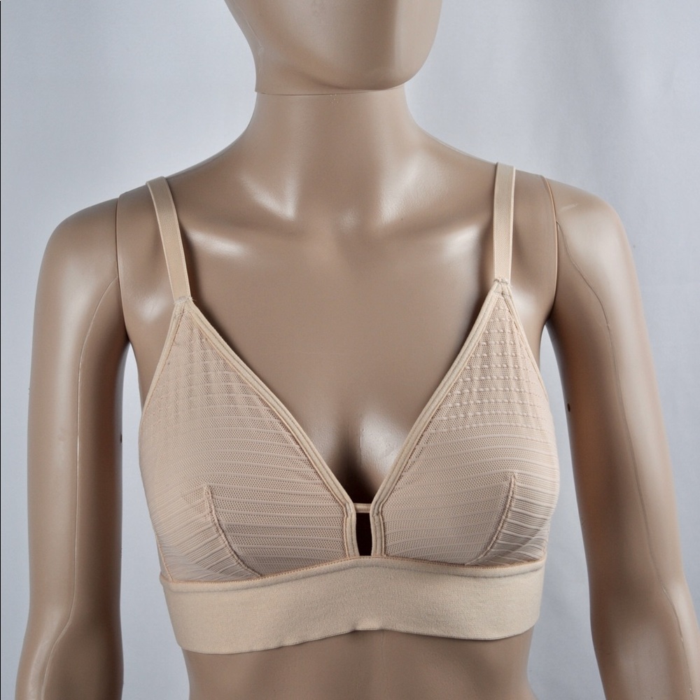 LIVELY The Busty Stripe Mesh Bralette